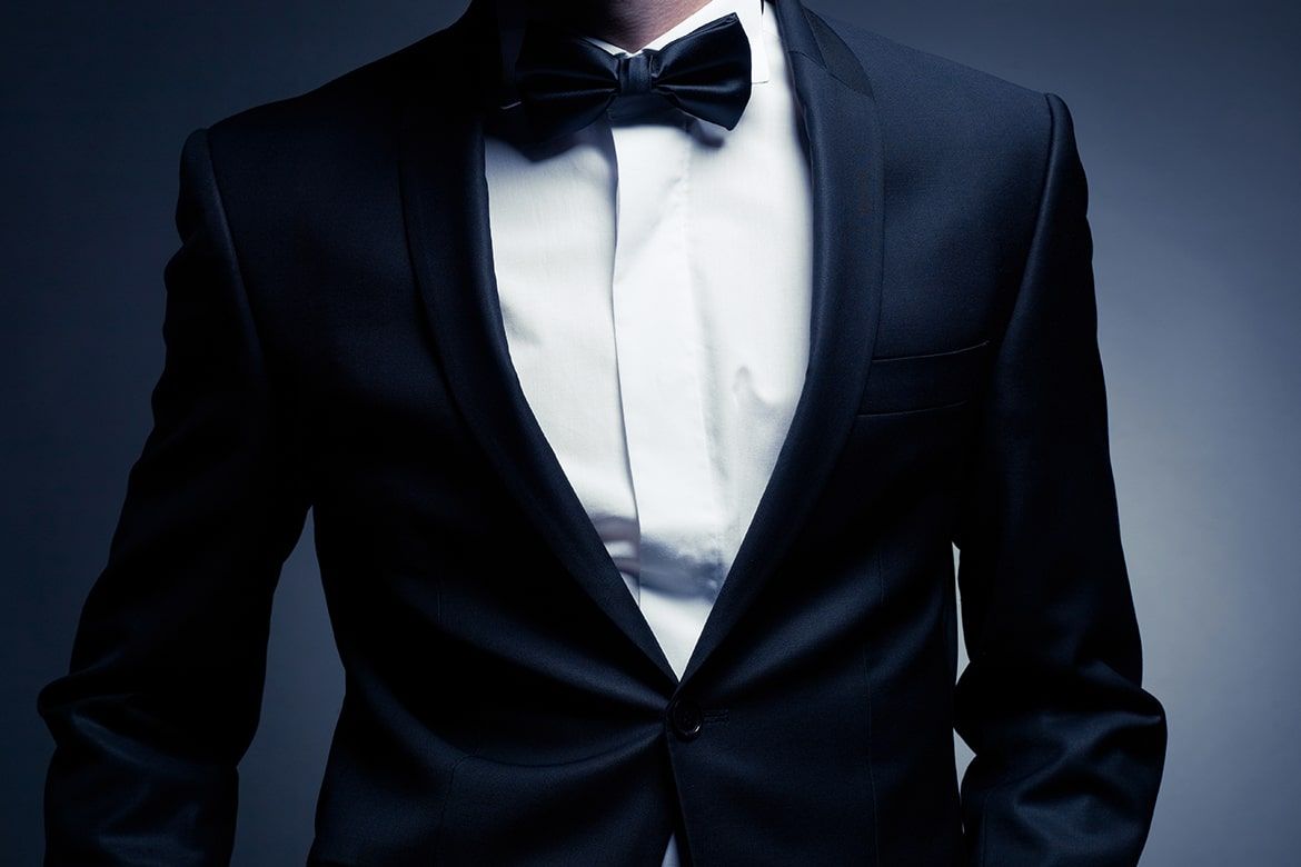 James Bond style - garnitur, koszula i zegarek Bonda